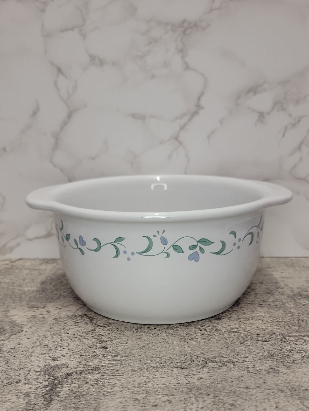 Vintage Corelle Corning Country Cottage Casserole Dish 1.5 Qt
